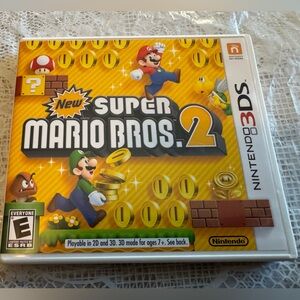 Nintendo Super Mario Bros. 2 for 3DS - Yellow and Red